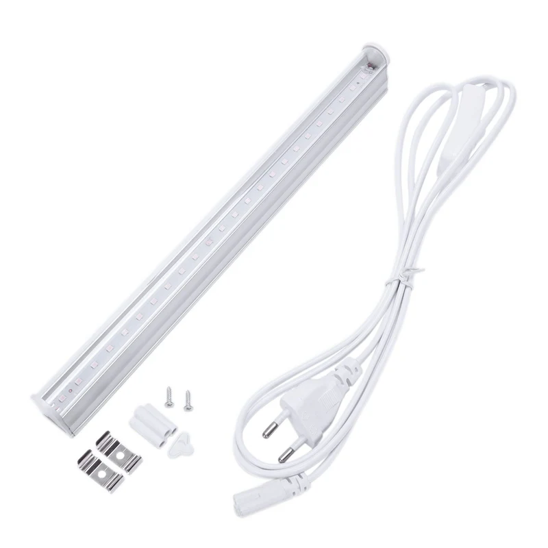

Eu Plug 25W Led Grow Light 220V T5 Tube Led Phyto Lamps Full Spectrum Led Grow Light Hydroponic Plant,5Pcs