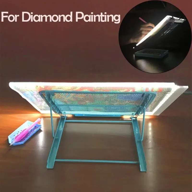 Складной светодиодный светильник для алмазной живописи 5D DIY аксессуары для алмазной живописи Алмазная вышивка крестиком металлические инструменты