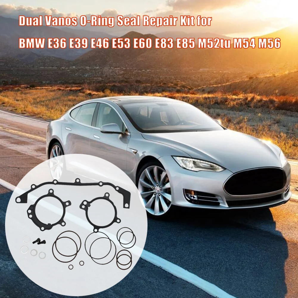Комплект уплотнительных колец Dual Vanos для ремонта уплотнений BMW E36 E39 E46 E53 E60 E83 E85 M52tu