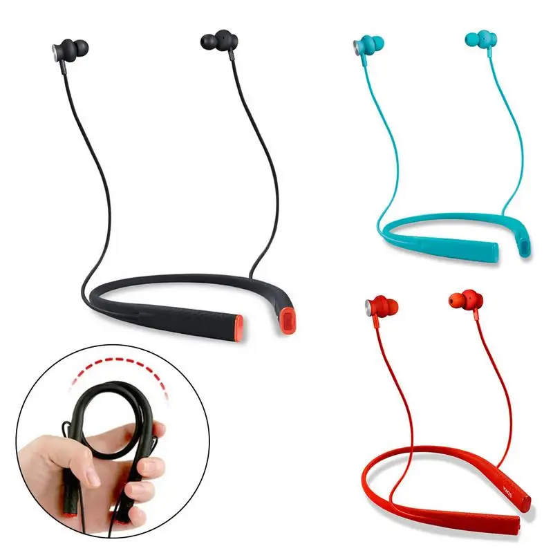 

Universal Wireless Bluetooth Headset Headphone Ultra Light Waterproof Neck Mounted Integrate Sports Mobile Phone Music Earphone