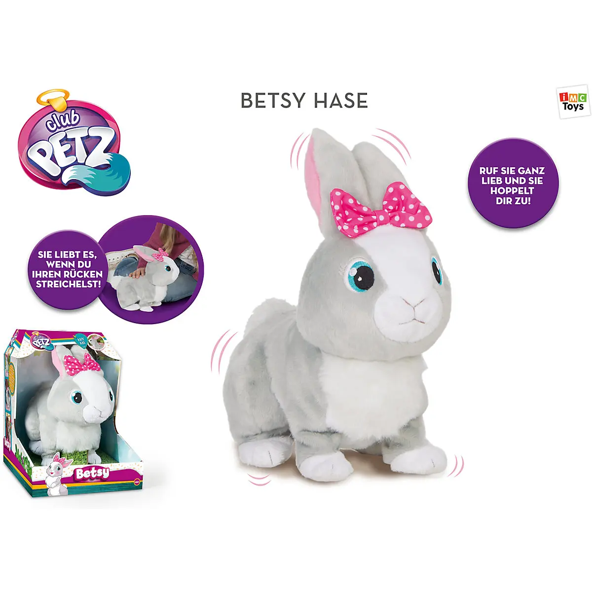 Интерактивная игрушка IMC Toys Кролик Betsy