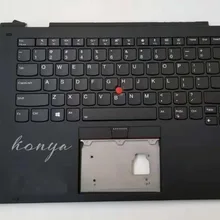98 новых для lenovo Thinkpad X1 Йога 2nd Gen и Упор для рук клавиатура SM10M69725