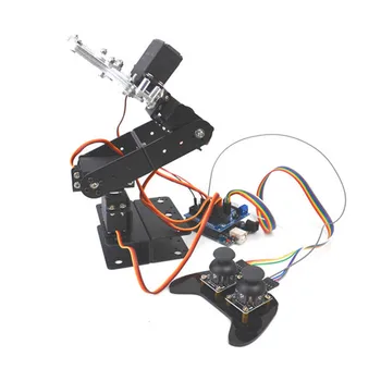 

Small Hammer SNAR23 DIY for Arduino 4DOF Metal RC Robot Arm With MG996 Servo PS2 Stick