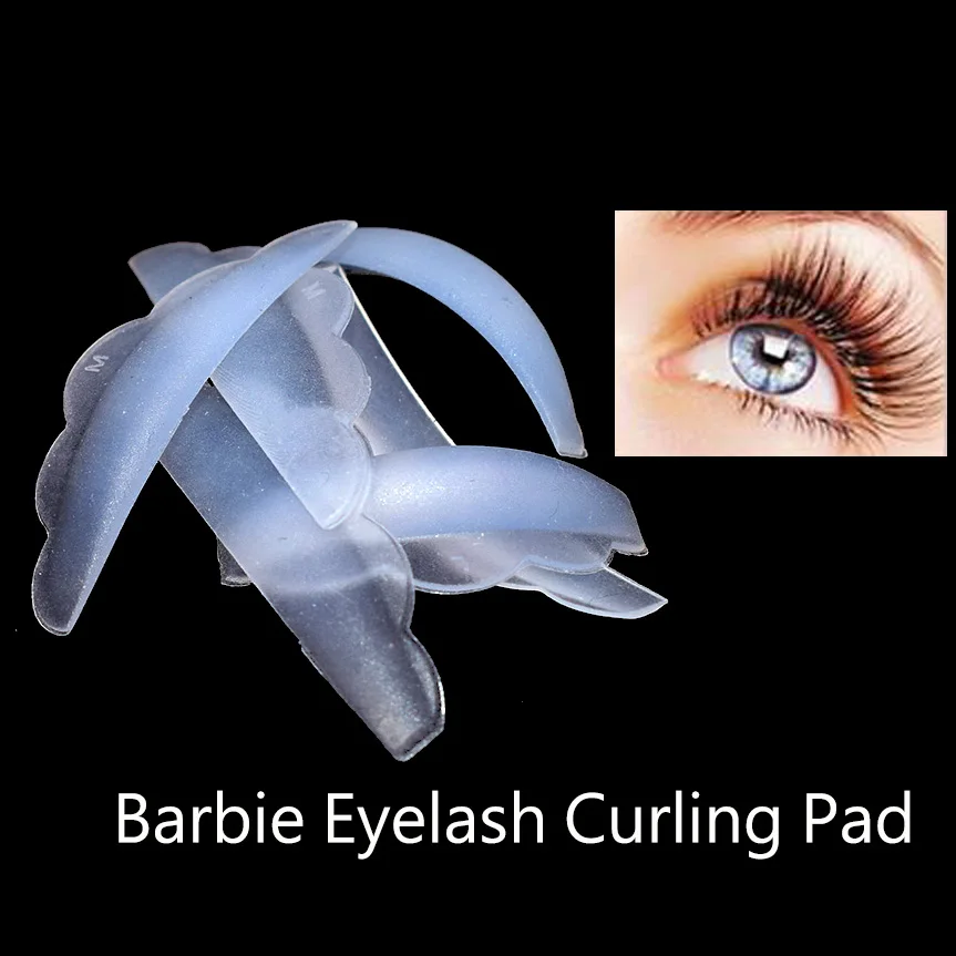 

6pc/3pairs 3D Silicone Eyelash Lifting Curlers Pad Recycling Lashes Extension Shield Pad Eyelash perm pads Makeup tools
