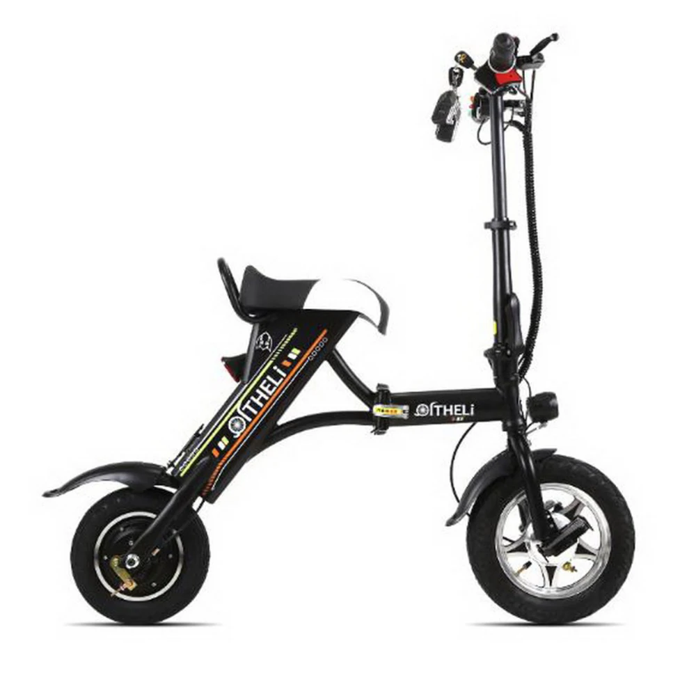 Clearance 261012/Folding electric bicycle / mini battery car / male on behalf of the drive lithium single double adult step scooter 0