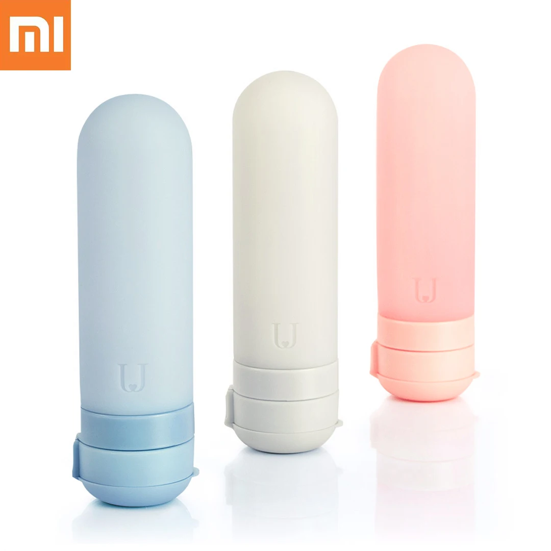 

Xiaomi U 3Pcs/Set 50ml Portable Silicone Bottles Cosmetic Shampoo Shower Gel BPA Free Outdoor Travel Accessories