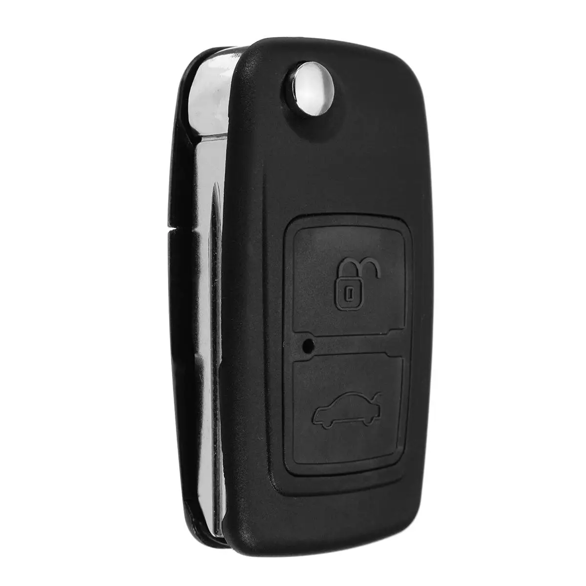 

2 Buttons Car Flip Remote Key Fob Case Shell with Blade Remote Control Folding Key Blank For Chery A5