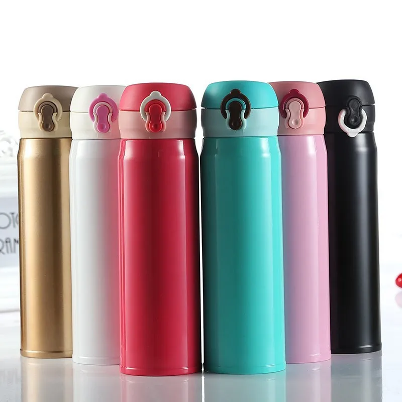 Hot sale 500ml Thermo Mug Insulated Vacuum Thermos Double Wall Stainless Steel Flasks Thermos