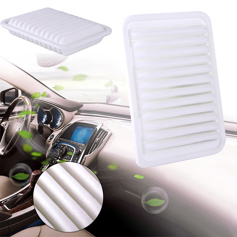 

318*193* 43 mm White New High performance Engine Air Filter for Toyota Solara Sienna Highlander Camry Hybrid etc