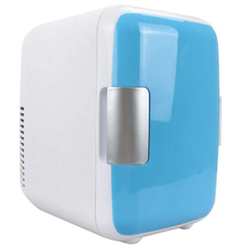 

New Hot Dual-Use 4L Home Car Use Refrigerators Ultra Quiet Low Noise Car Mini Refrigerators Freezer Cooling Heating Box Fridge