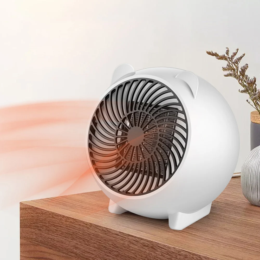 

Electric Heater Portable Mini Air Space Heater Electric Winter Heating Fan Handy Warmer Air Blower 220V EU/110V USplug 250W