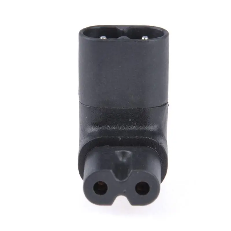 2.5A IEC320 C8 до C7 90 градусов вверх угловой адаптер питания конвертер 110 250 В|Умные