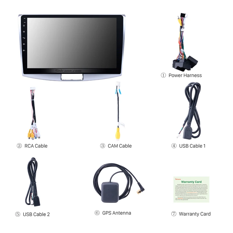 Best Seicane GPS Navi Quad Core Android 8.1/9.0 Car Head Unit Player Radio 10.1" for VW Volkswagen Magotan B7 Bora Golf 6 2012-2014 3 Best Seicane GPS Navi Quad Core Android 8.1/9.0 Car Head Unit Player Radio 10.1" for VW Volkswagen Magotan B7 Bora Golf 6 2012-2014 3