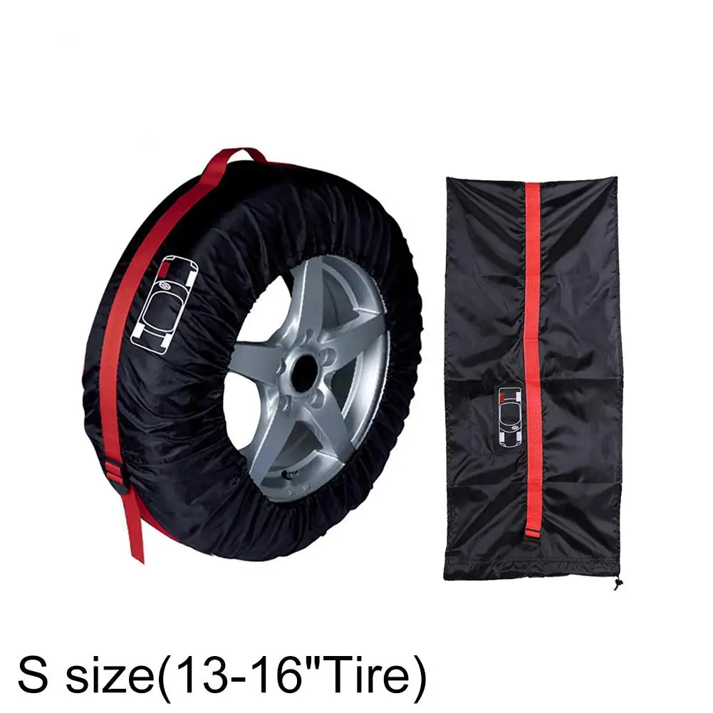 1Pc Car Spare Tire Cover Auto Vehicle SUV Tyre Protector Storage Bag