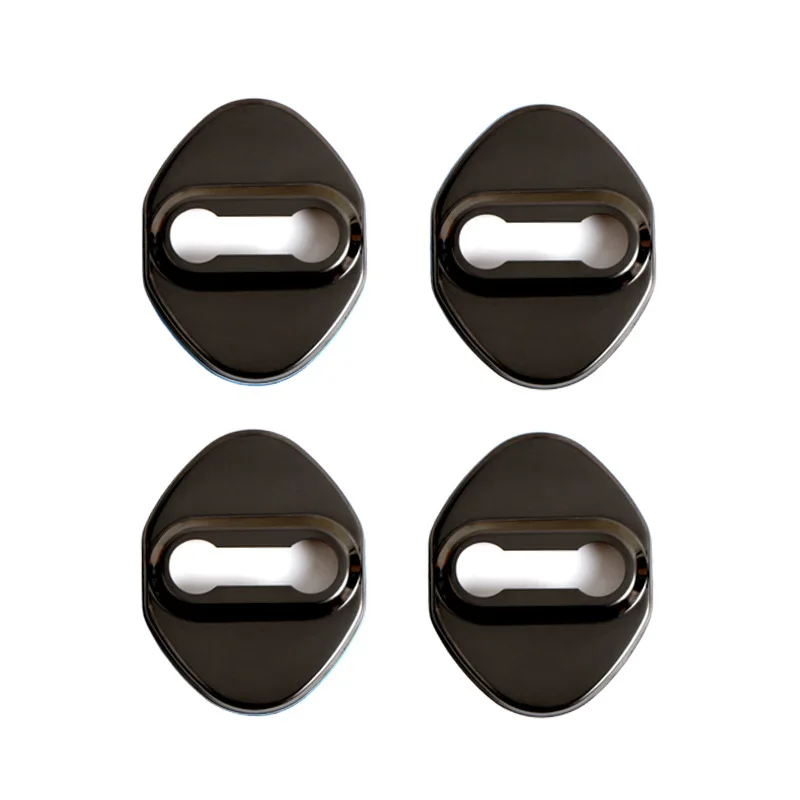 

Automotive Styling Jdm Stainless Steel Door Lock Cover For Honda Mugen Power Mazda Toyota Corolla Auto Parts