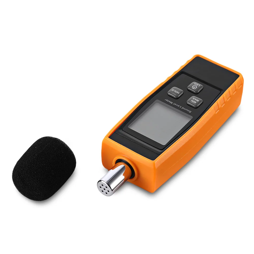 RZ1359 ЖК измеритель уровня звука регистратор 30 130dB Измерение шума аудио цифровой