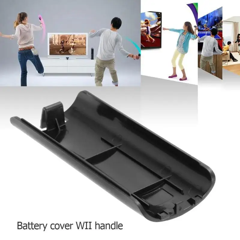 

ALLOYSEED Games Accessories Gamepads Practical Battery Cover Case for Wii Wireless Game Pads Controller Battery Case Cover