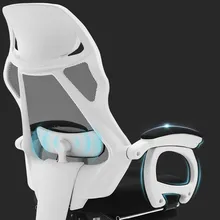 Европейское больше Ledu компьютерное домашнее устройство для работы офисное эргономичное Сетчатое поворотное кресло для ног Boss