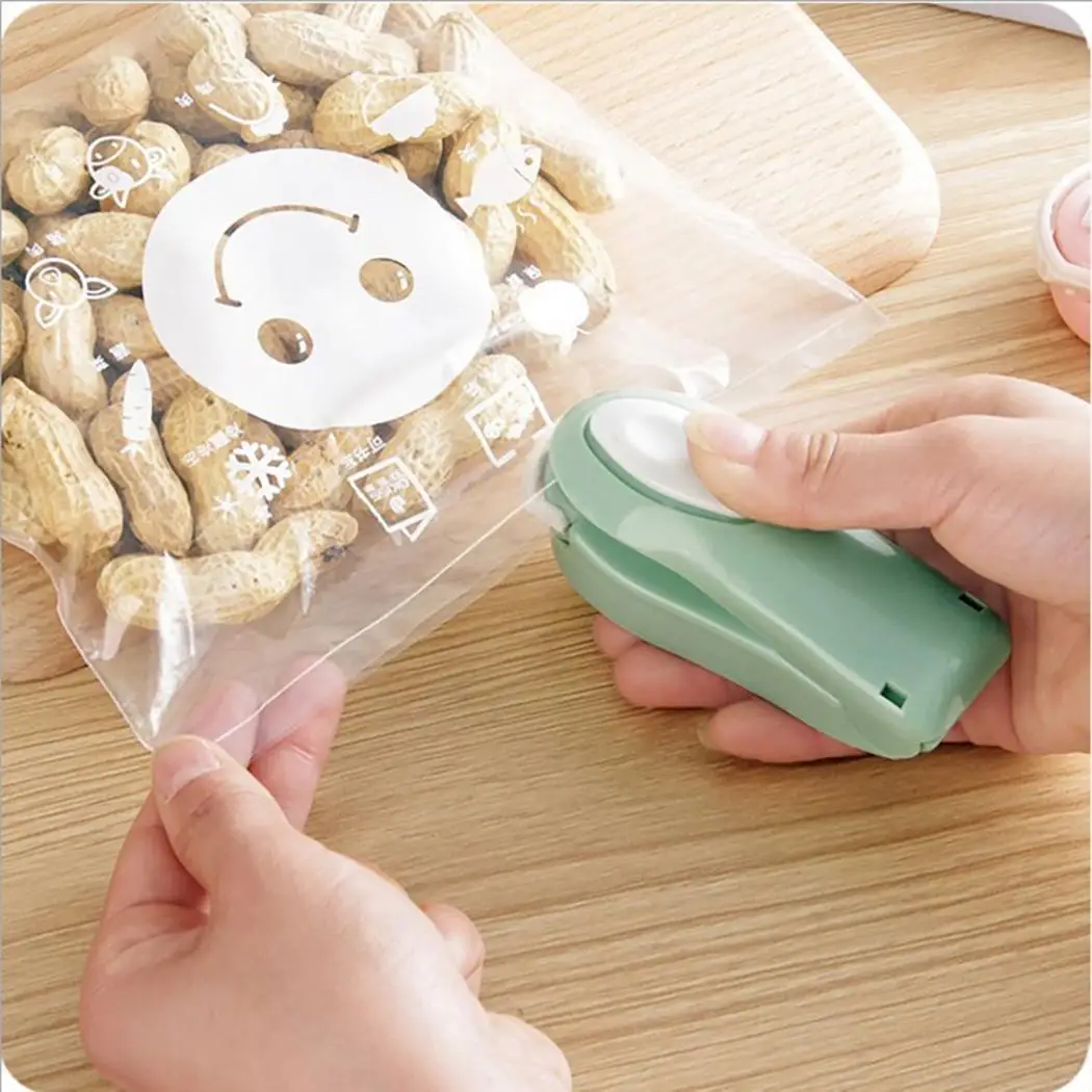

Sealer Heat Storage Handheld Seals Bag ABS Packet Food Resealer