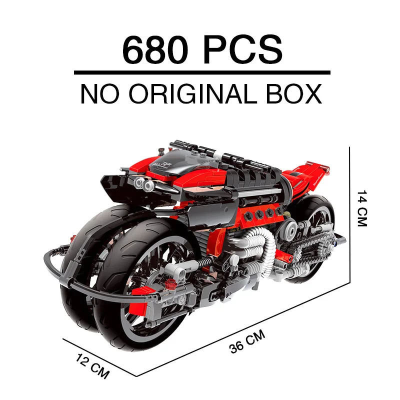 680+ City technic Motorcycle Building Blocks Machinery toys racing Motorbike sets models kits brick Gift Compatible Legoing 680+ City technic Motorcycle Building Blocks Machinery toys racing Motorbike sets models kits brick Gift Compatible Legoing