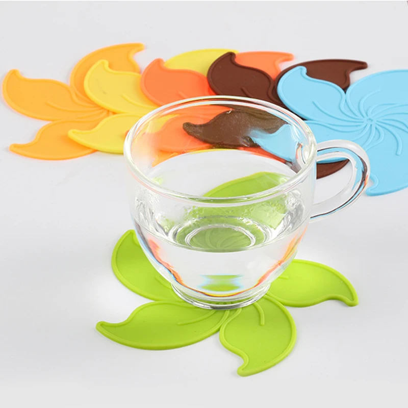 1 قطعة اللوازم المنزلية قاعدة الأكواب تحديد الموقع سادة الحرارة مقاومة وسادة سيليكون قاعدة أكواب القهوة الجدول حصيرة العصرية جديد بوهينيا ع...