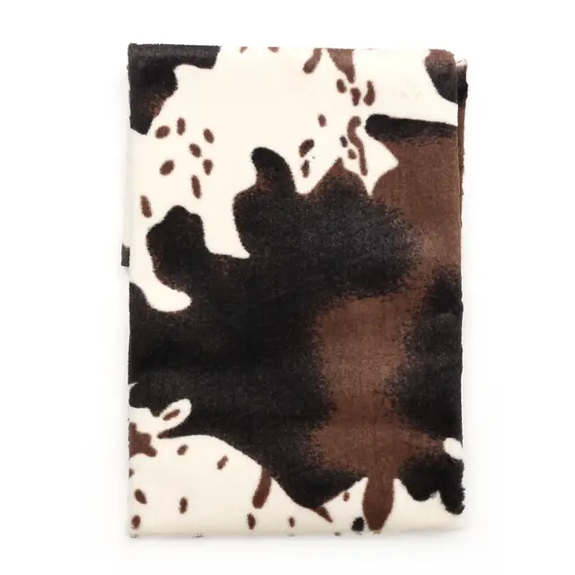 Faux Cowhide Rug Animal Pattern Carpet Cow Print Rug For Bathroom