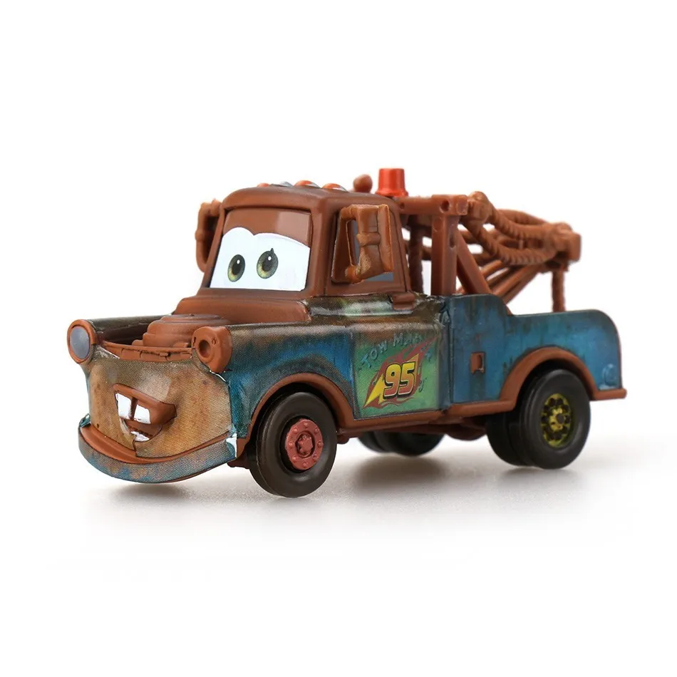 

cars Disney Pixar cars No. 95 Cyclone McQueen Family Mater Jackson Storm Ramirez 1:55 Cast Metal Alloy Model Toy Favourite