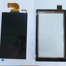 5 комплектов для Ns switch ЖК-дисплей+ замена сенсорной панели для консольный переключатель Nintendo с пылезащитной рамкой