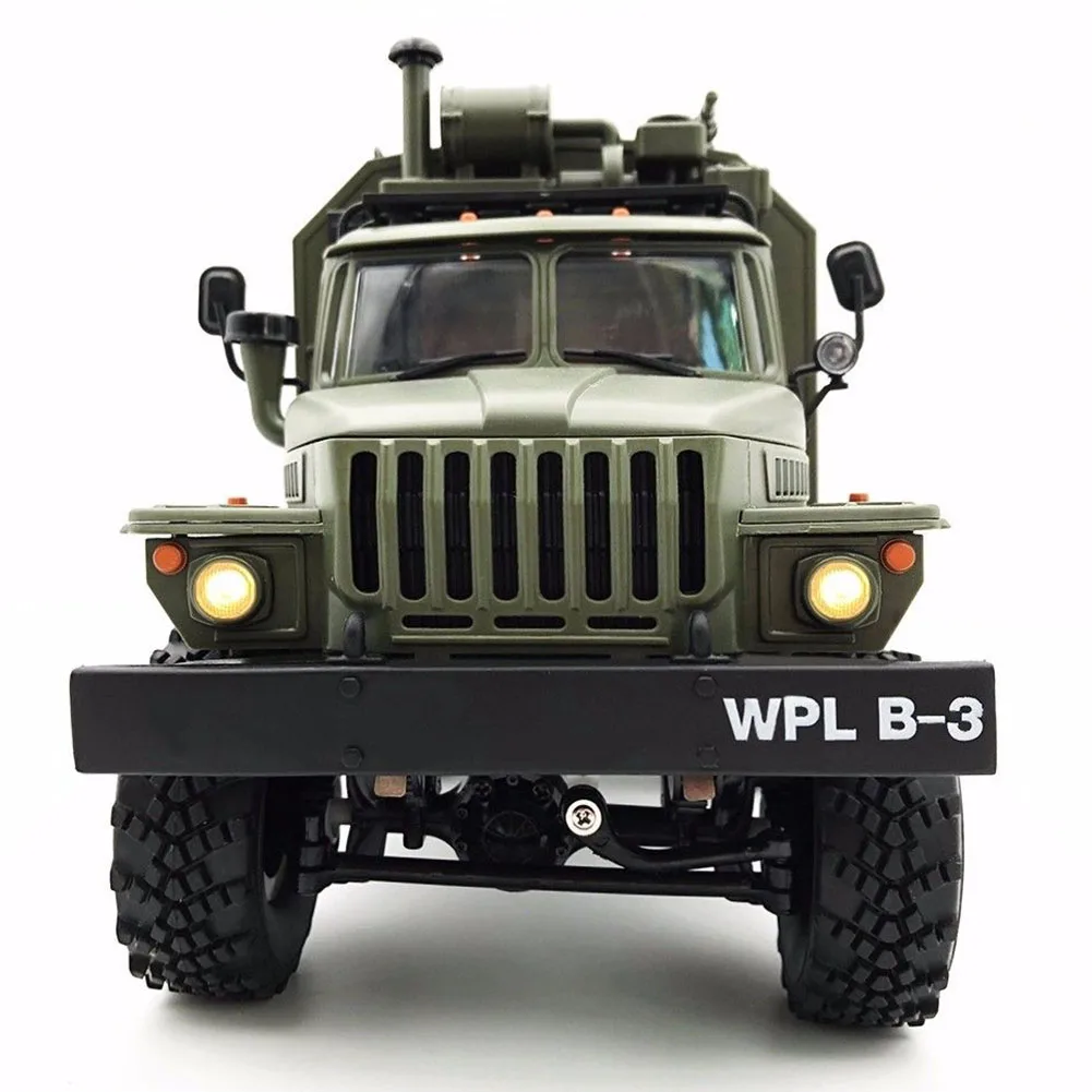 WPL B36 Урал 1/16 2,4G 6WD RC автомобиль военный грузовик Рок Гусеничный командный Коммуникационный автомобиль RTR игрушка авто армейские грузовики