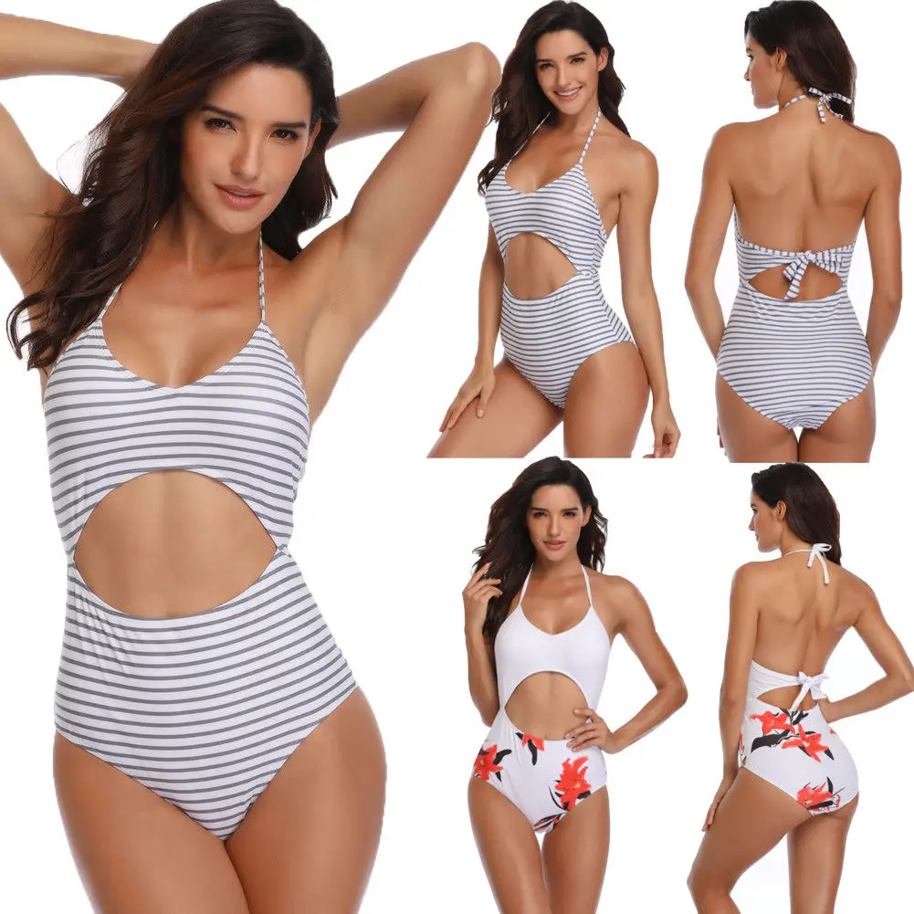 high front swimming costume
