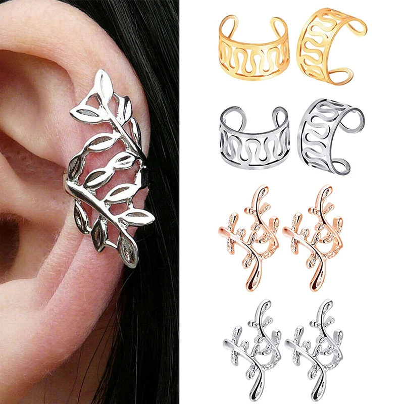 fake hoop cartilage earrings