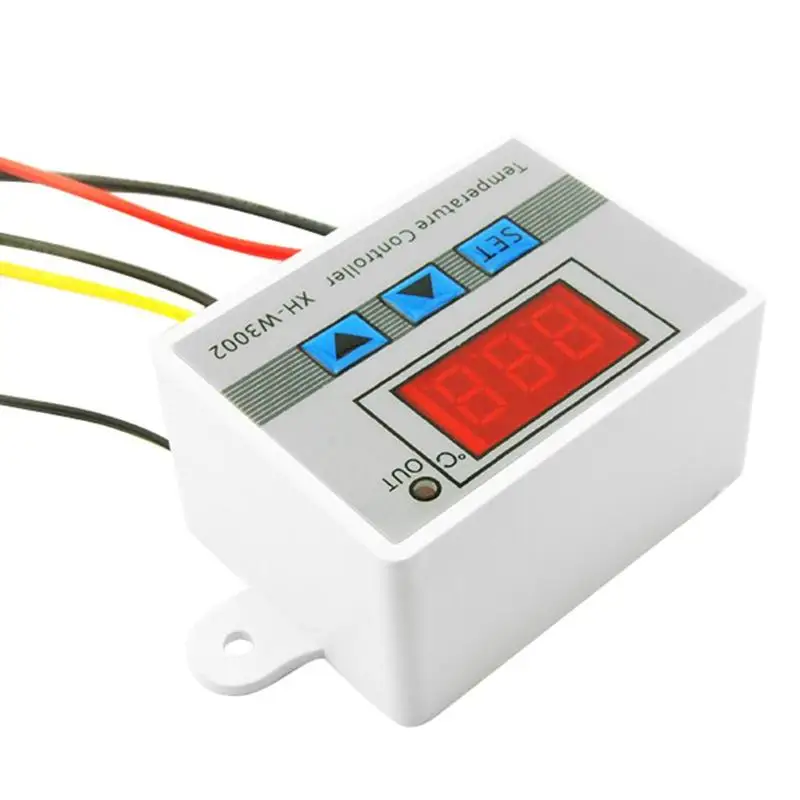 DC 12V 24V 220V 10A цифровой светодиодный регулятор температуры W3002 переключатель