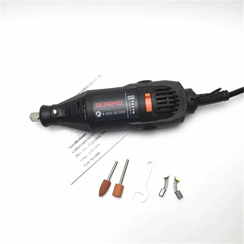 

130W Handheld Electric Grinding Tool Set Mini Portable Electric Rotary Drill Grinder Multifunctional Drill Engraving Tool DIY Ki