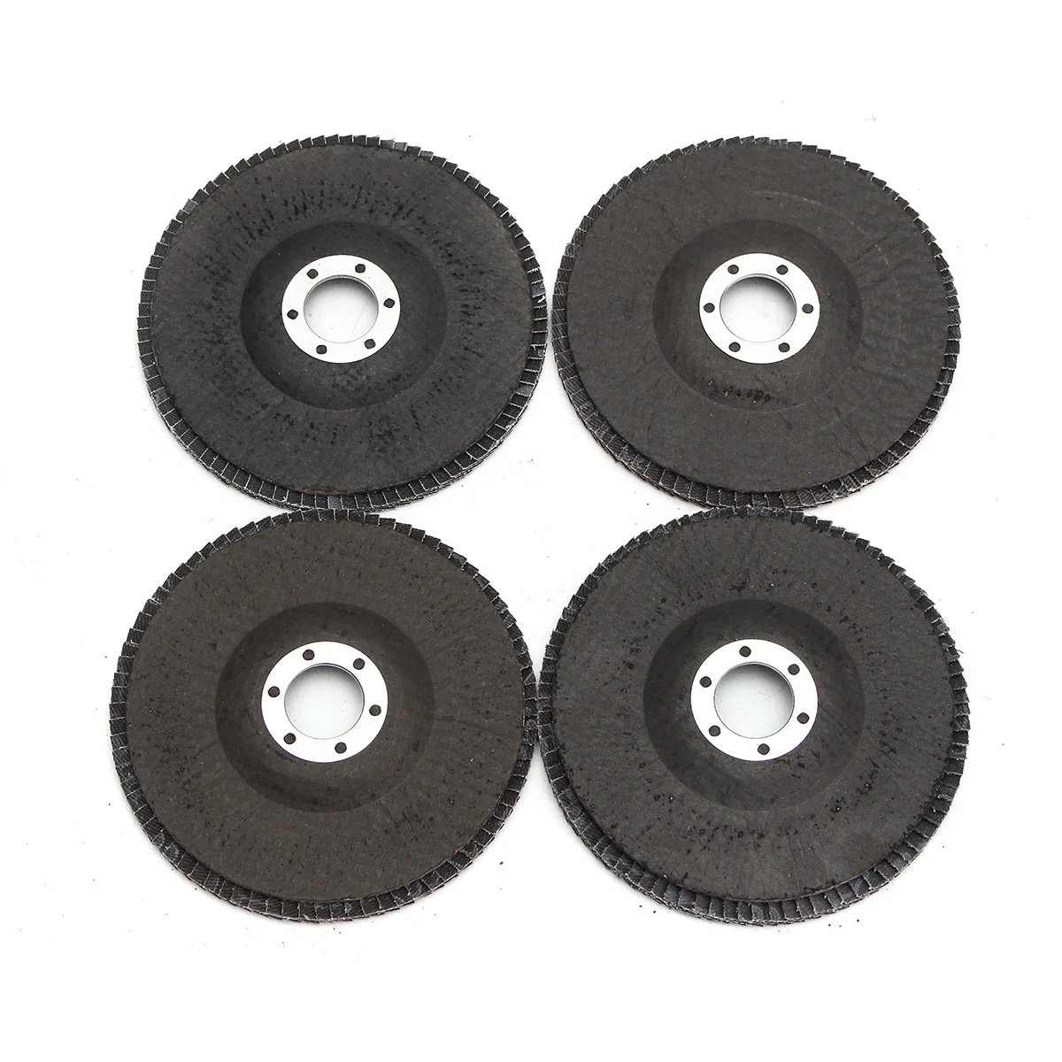 10Pcs 5" 125mm 40 60 80 120 Grit Angle Grinder Flap Sanding Disc Grinding Wheels Silicon Carbide Polishing Grinding Copper