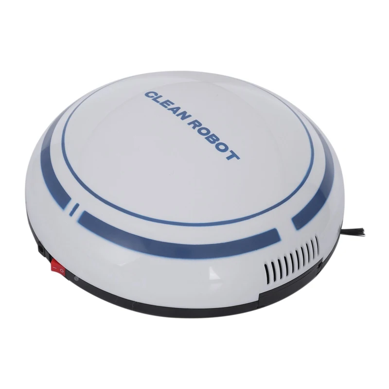 Sweeping Robot Vacuum Cleaner 2 In 1 Upgraded Rechargeable Floor Sweeping Robot Dust Catcher Intelligent Auto-Induction Floor