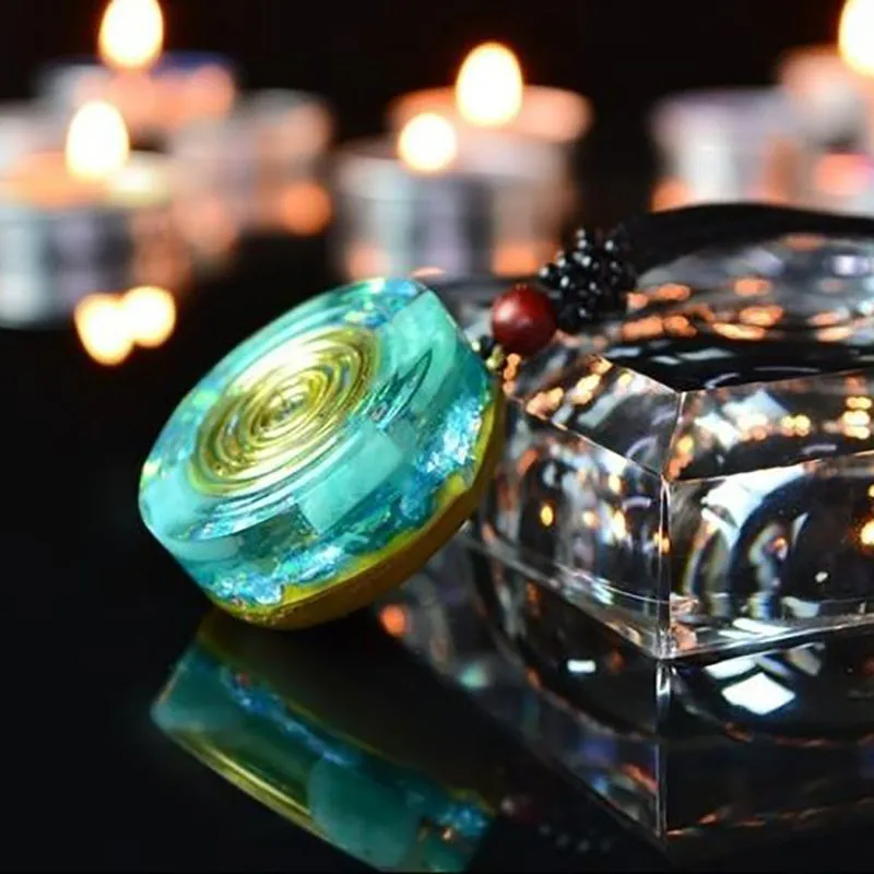 Элитный оргонит Aura Crystal натуральный кулон энергия радиации Кристалл ювелирные