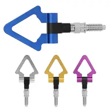 VODOOL Алюминиевый винт из сплава-на автомобильный передний бампер треугольный буксировочный крюк для европейского автомобиля буксировочный крюк аксессуары автомобильный Стайлинг