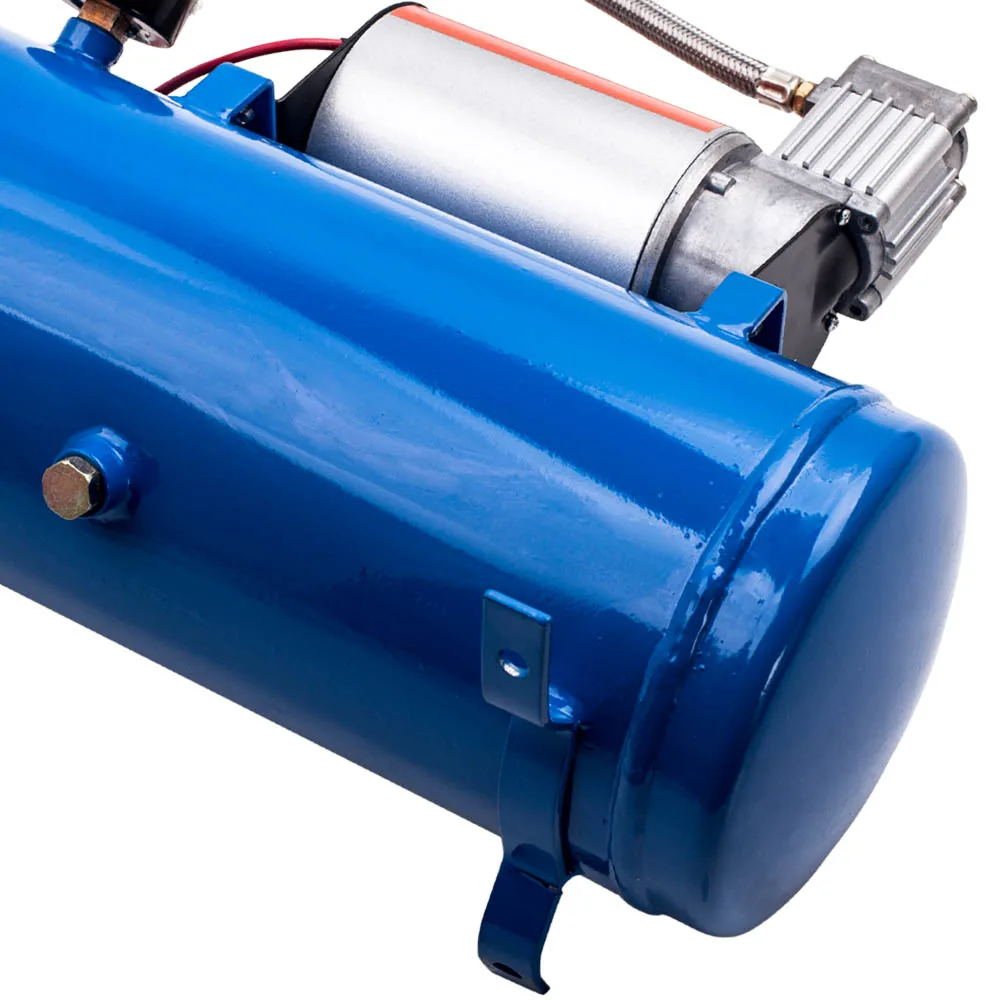 150PSI 12 V воздушный компрессор 1 6 галлон бак 6L для воздуха сумка руля системы поезд
