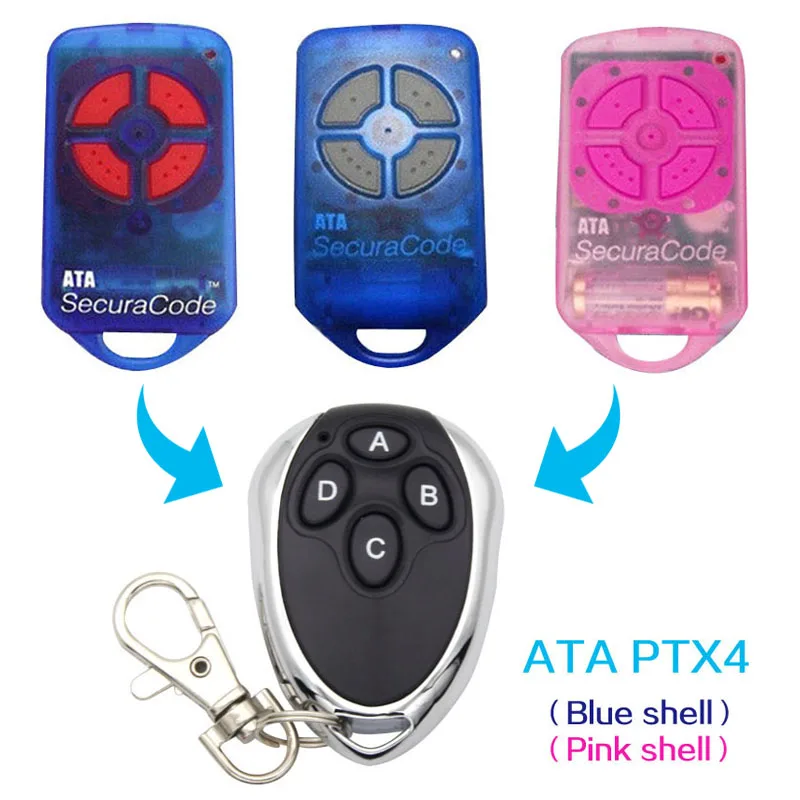 

ATA PTX-4 PTX4 433,92 MHz remote control ATA 433MHz Garage Door Remote Control