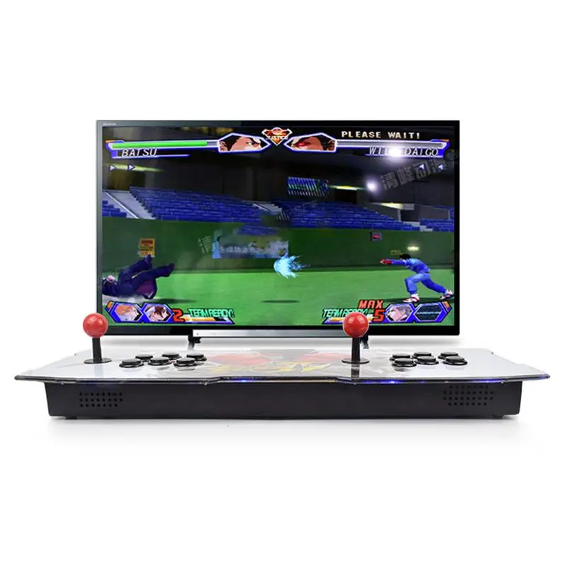 1388/2200/2260 In 1 Pandora Treasure 3D Home Arcade Iron Fist June Light Treasure Box 3D Fighting Classic Game Console