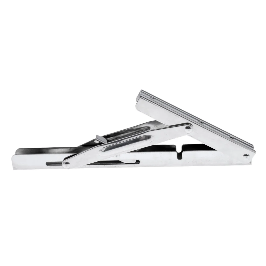 

Boat Triangle Folding Shelf Bracket Wall Table Clapboard Support Rack 250KG