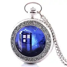 IBEINA Doctor Who Masters антикварные карманные часы тема Полный Охотник кварцевые гравированные Fob ретро кулон карманные часы цепочка подарок