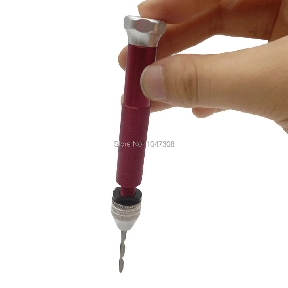 

Hand Drill Multi-Tool Chuck 0.3-3.2mm Crafts Jewelry Micro Manual Drill Model Amber Beads Universal Hand Twist Drill
