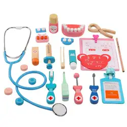 Детская медицинская имитация стетоскопа игрушки набор девочка доктор Ролевая игра