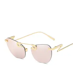 Горячий металл летние солнцезащитные очки Для мужчин Для женщин брендовые дизайнерские очки Óculos gafas-де-сол masculino feminino Винтаж