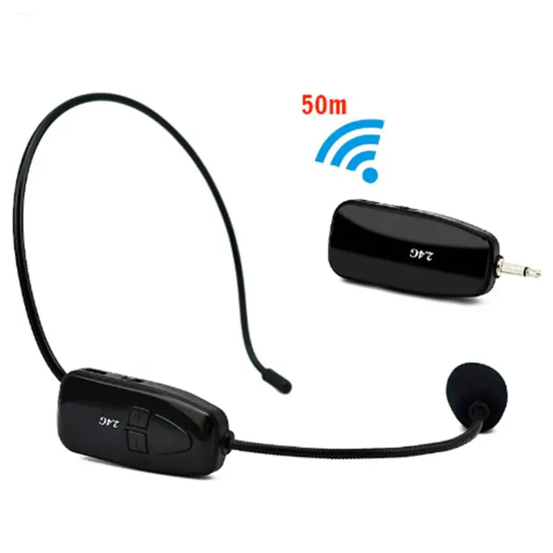 2 4G беспроводной микрофон гарнитура мегафон радио Bluetooth для речи