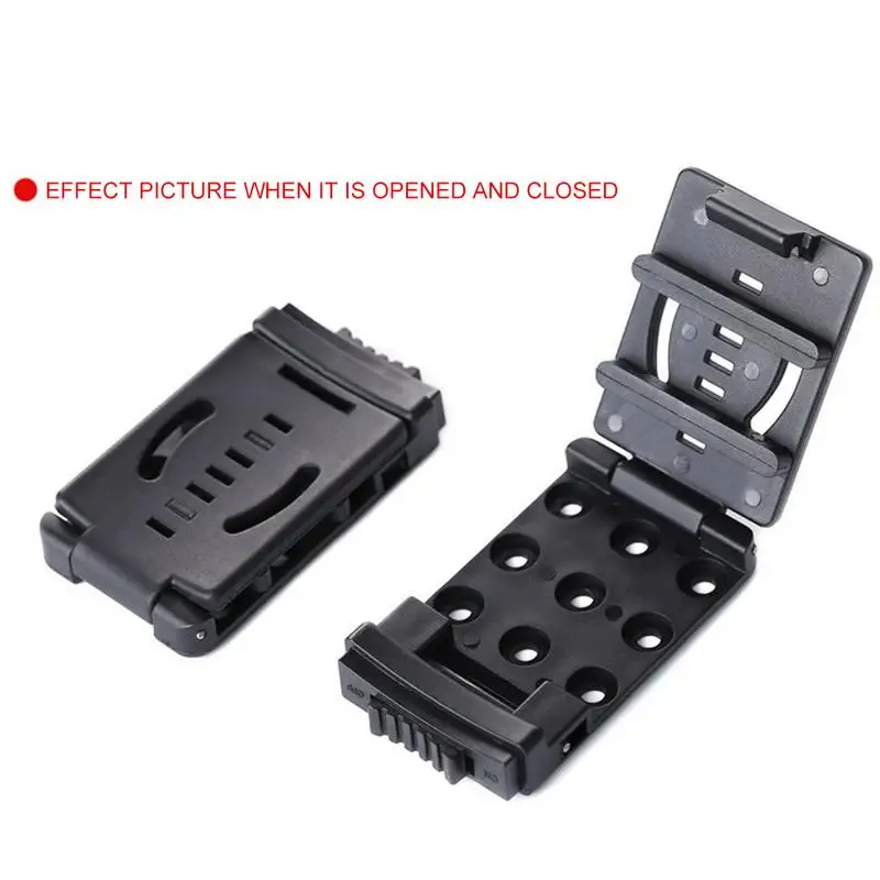 

New Arrival Quick Release Multifunctional Waist Clamp Utility K-Sheath Back Clip chaleco tactico veste chauffante tatico