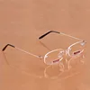 iboode Unisex Reading Glasses Brand Rimless Presbyopia Eyeglasses for Women Men Resin Clear Lens Reading Eye Glasses +1.0~4.0 ► Photo 2/6