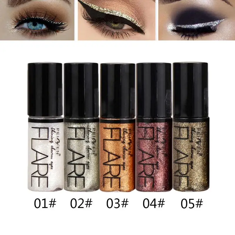 

Makeup Sequin Liquid Eyeliner Diamond Shine Eyeliner Shiny Beauty Cosmetics Waterproof Glitter Quick Drying Make Up