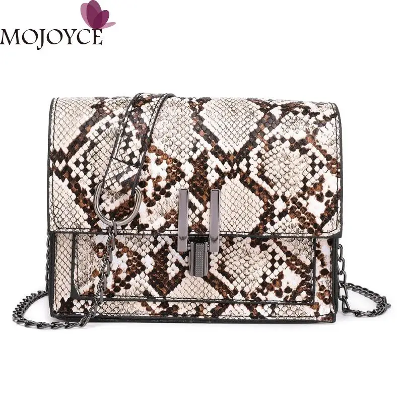 2019 جديد أزياء الفتيات عارضة صغيرة الأفعى طباعة الكتف رفرف رسول حقائب النساء السيدات بو الجلود سلسلة Crossbody أكياس 2019 جديد أزياء الفتيات عارضة صغيرة الأفعى طباعة الكتف رفرف رسول حقائب النساء السيدات بو الجلود سلسلة Crossbody أكياس